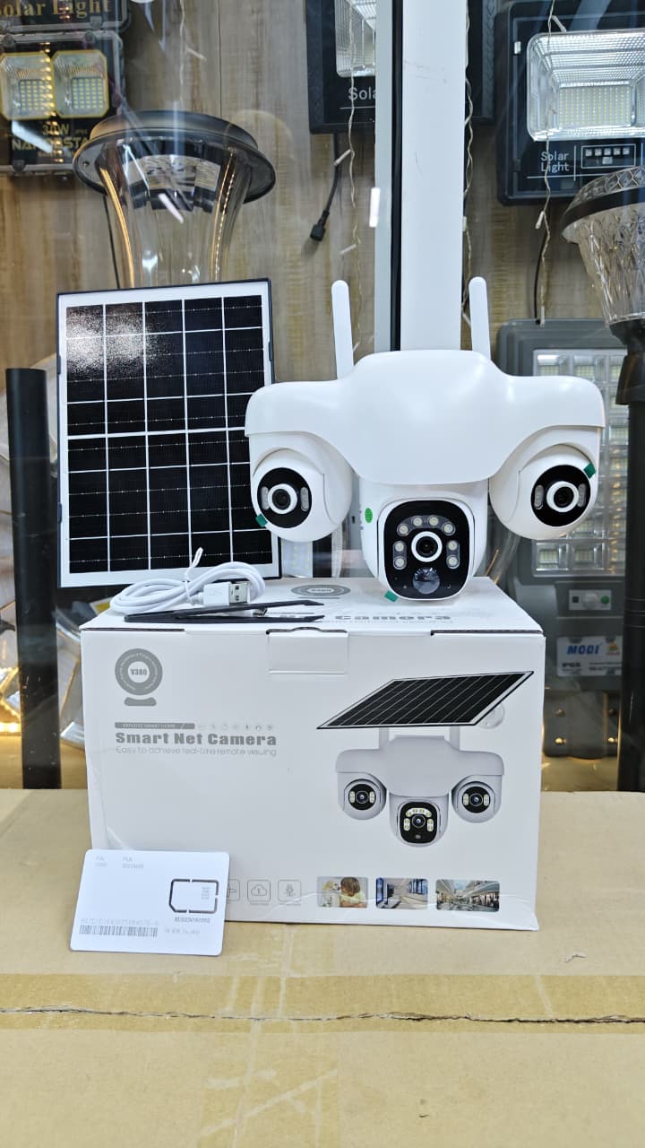 Solar Powered CCTV Camera